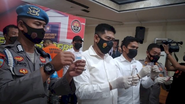 Polisi Gagalkan Peredaran Narkoba Jenis Baru di Makassar, Pelakunya Pasangan Suami Istri